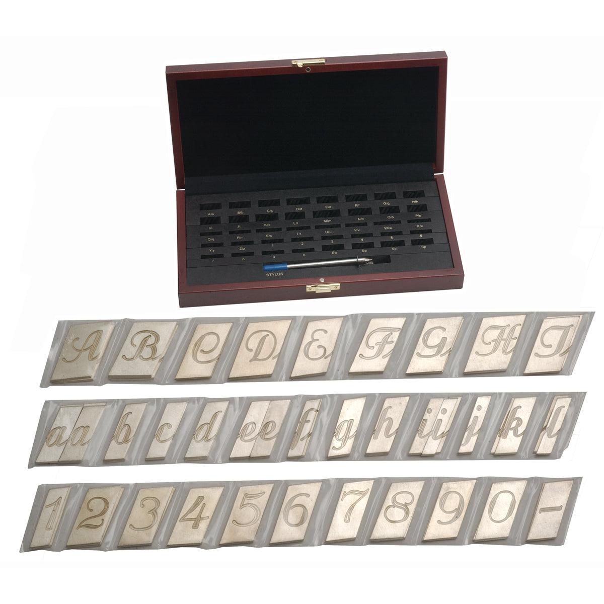 Engraving Type Double Line Script | OttoFrei.com — Otto Frei