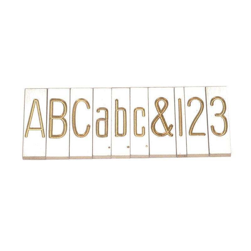 Engraving Type Single Line Block - Otto Frei