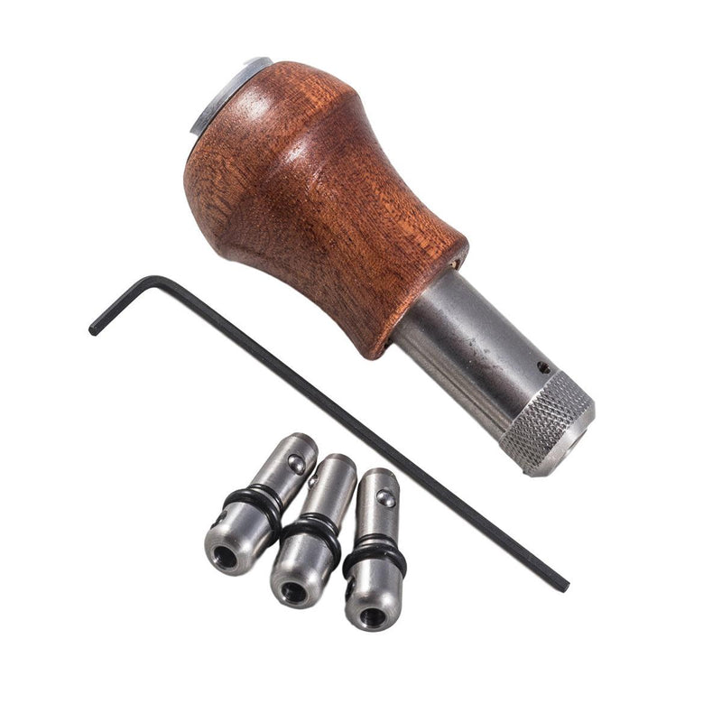 EnSet Hand Push Adjustable Handle with 3 QC Collets - Otto Frei