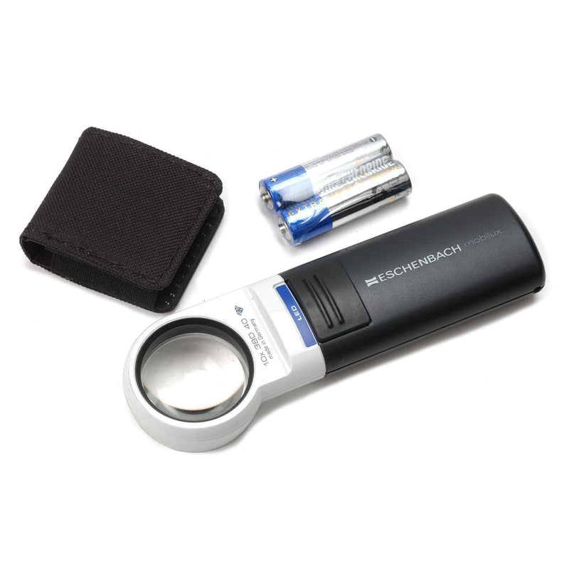 Eschenbach 1510-104 Mobilux LED 10X Hand Held Magnifier - Otto Frei