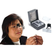 Eschenbach 1646-25 2.5X Clip On/Flip Up Binocular Magnifiers- 8" Focal Length - Otto Frei