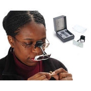 Eschenbach 1646-30 3X Clip On/Flip Up Binocular Magnifers-7" - Otto Frei