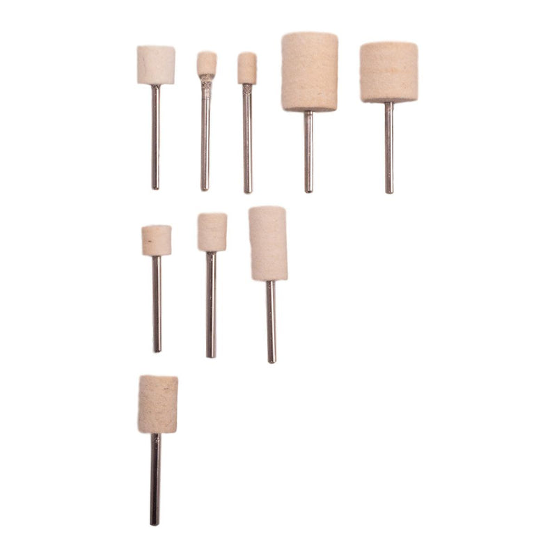 Felt Points-Cylinder Shaped Medium-Packs of 3 - Otto Frei