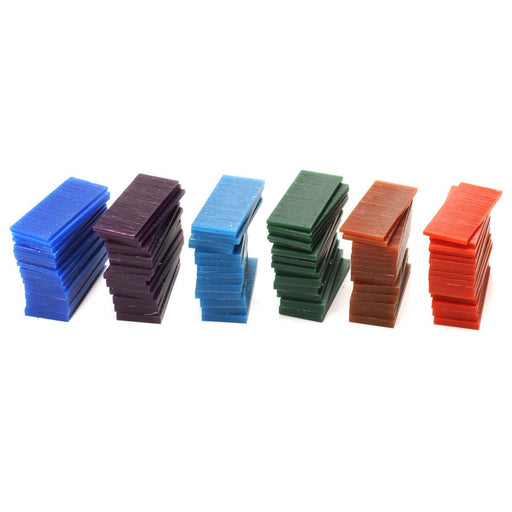 Ferris File-A-Wax 3-5/8" X 1-1/2" Assorted Slices - 1/2 Lb Box - Otto Frei