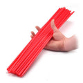Ferris #12 レッドスプルーワックス - 1/4"、3/8"、& 1/2" 直径 - 1 lb ボックス、24" 長さ - 1/4" (6.35mm)