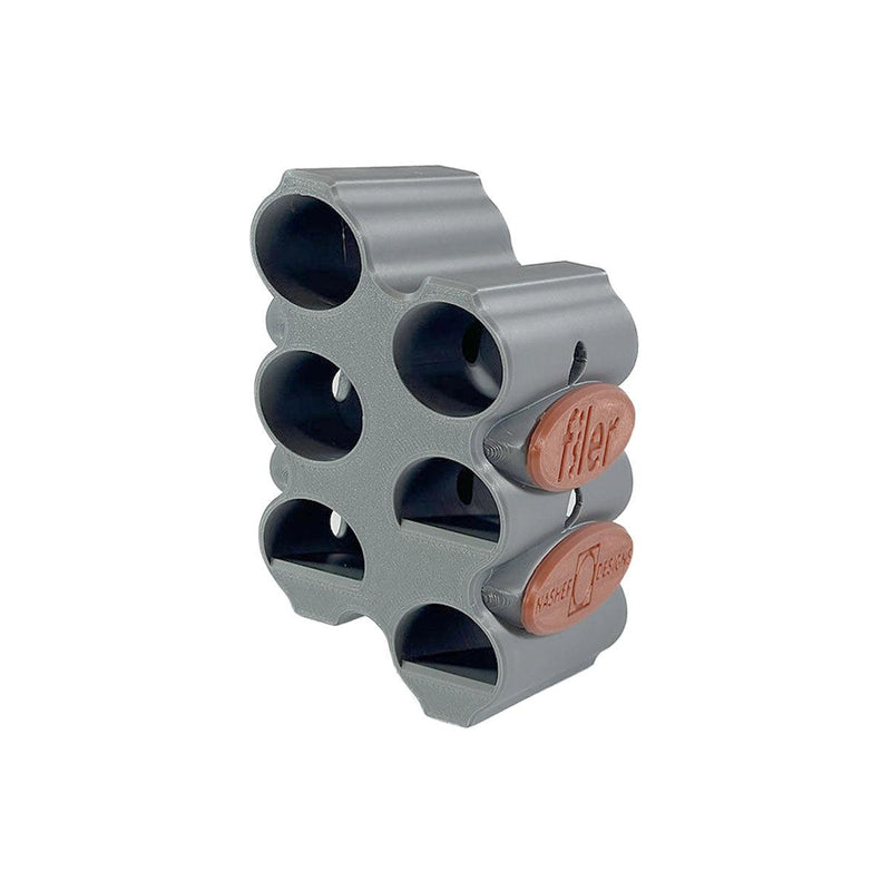 FILER-6 Jeweler's File & Mandrel Organizer for 6 Files or 3 Mandrels and 3 Files - Otto Frei