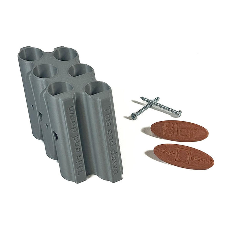 FILER-6 Jeweler's File & Mandrel Organizer for 6 Files or 3 Mandrels and 3 Files - Otto Frei