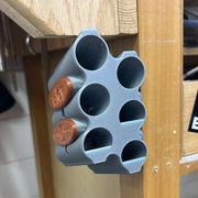 FILER-6 Jeweler's File & Mandrel Organizer for 6 Files or 3 Mandrels and 3 Files - Otto Frei