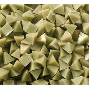 Fine Cut Light Green 1/4" Plastic Pyramids - Otto Frei