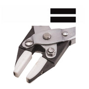 Flat Nose Smooth Nylon Jaw Parallel Pliers 140mm (5-1/2") With Spring - Otto Frei
