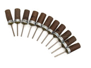 Foredom AK12154 11 Piece Mounted KOVAX Abrasives Sandpaper Rolls 11-Grit Assortment - Otto Frei