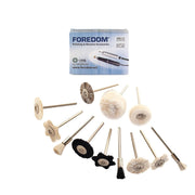 Foredom AK51377 12 Piece Mounted Brush and Buff Assortment - Otto Frei