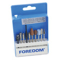 Foredom AKHK10 Kit de polissage industriel de 10 pièces