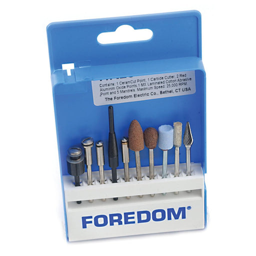 Foredom AKHK10 Industrial 10 Pc. Polishing Kit - Otto Frei