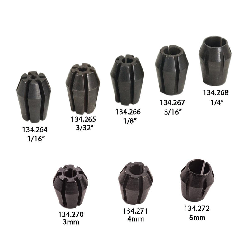 Foredom Collets for H.25,  H.25H, H.35 & H.35SJ Collet Style Handpieces - Otto Frei