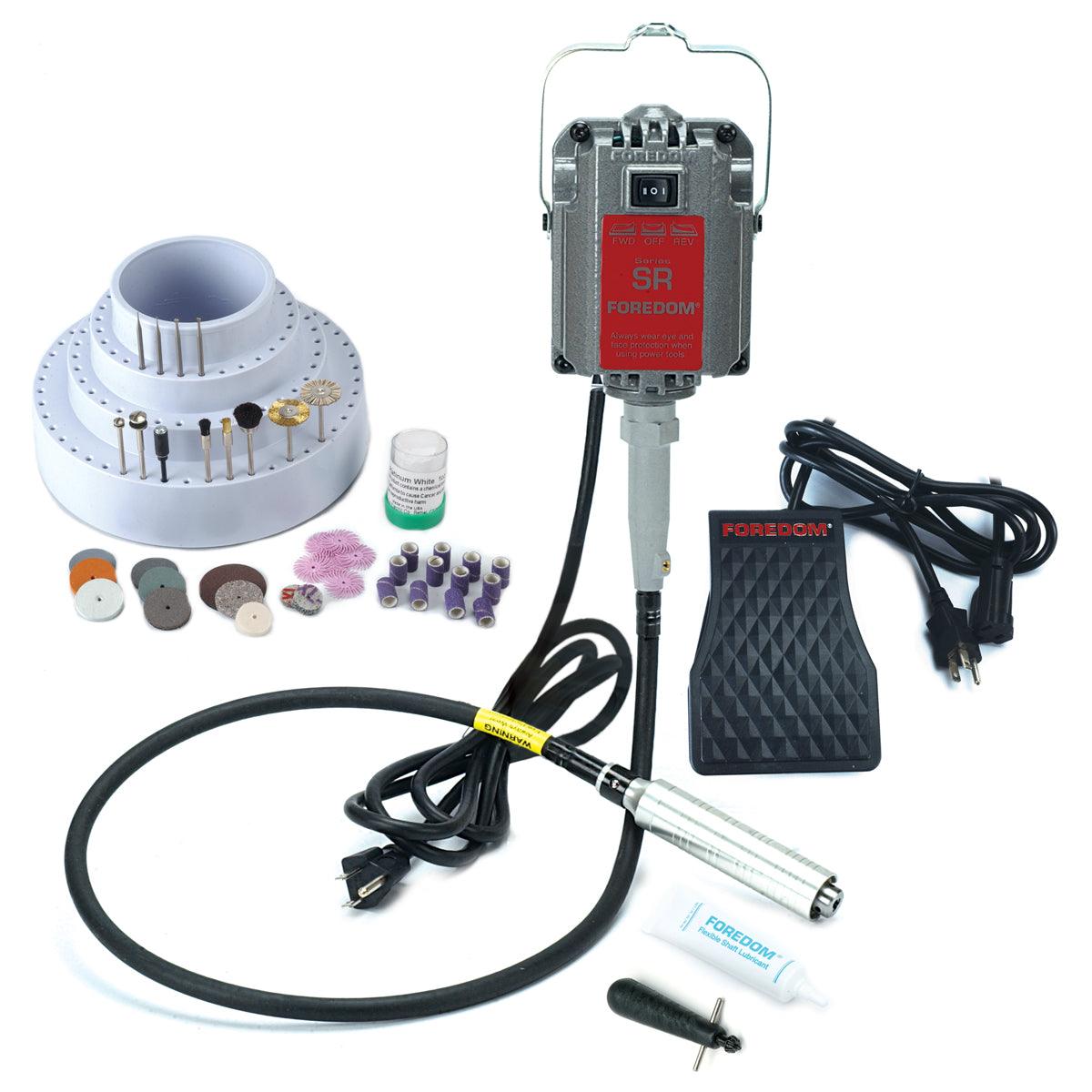 Foredom K.2230-2 230V Reversible Flex Shaft Kit with H.30: Otto Frei