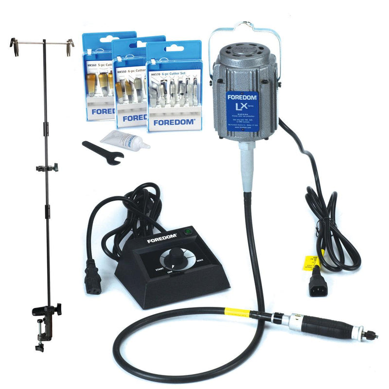 Foredom K.2252 Chisel Carving Kit with Hanger - Otto Frei