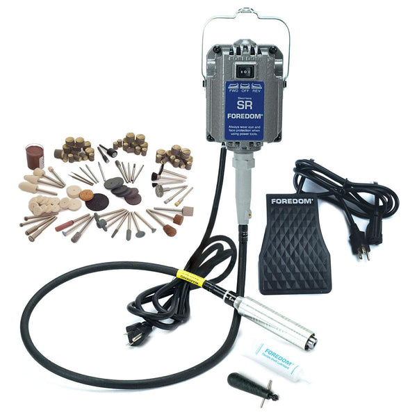 Foredom K.2272 Flex Shaft Kit, 115V – SR Motor, FCT, H.30, 88-pc
