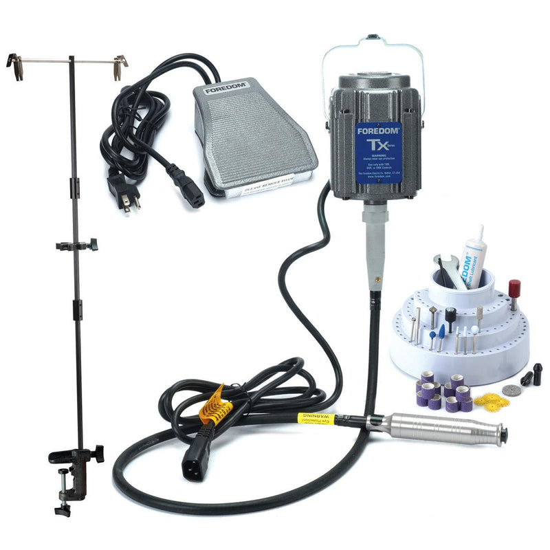 Foredom K.5401 Deluxe Woodcarving Flex Shaft Kit with Hanger - Otto Frei