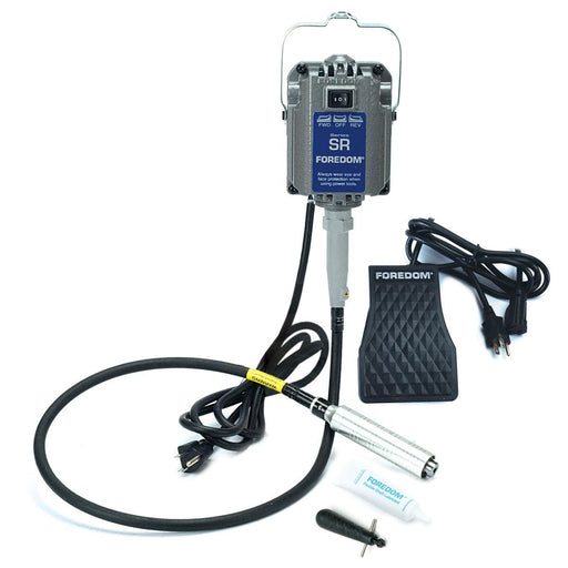 Foredom K.8301 Flex Shaft Kit-115V-M.SR Motor, H.30 Handpiece &  C.FCT-1 Foot Control - Otto Frei