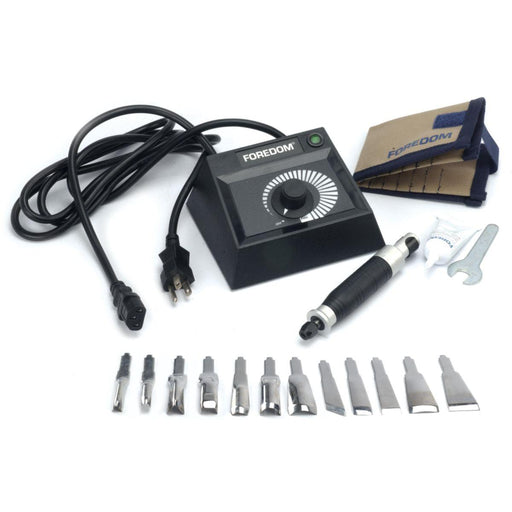 Foredom K.EM-50 Chisel Dial Control Kit with Handpiece & Chisels - Otto Frei