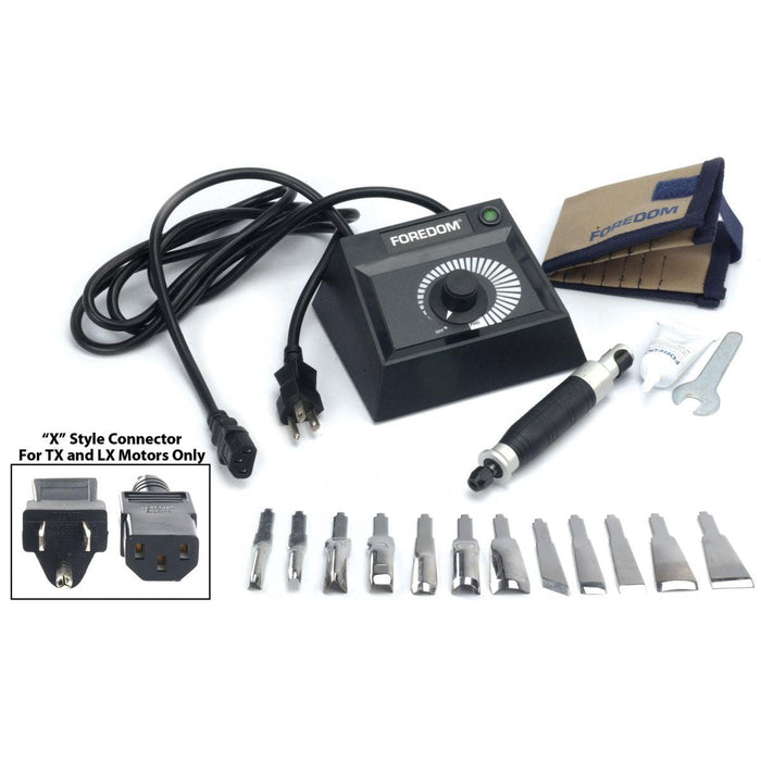 Foredom K.EMX-50 Chisel Dial Control Kit with Handpiece & Chisels - Otto Frei