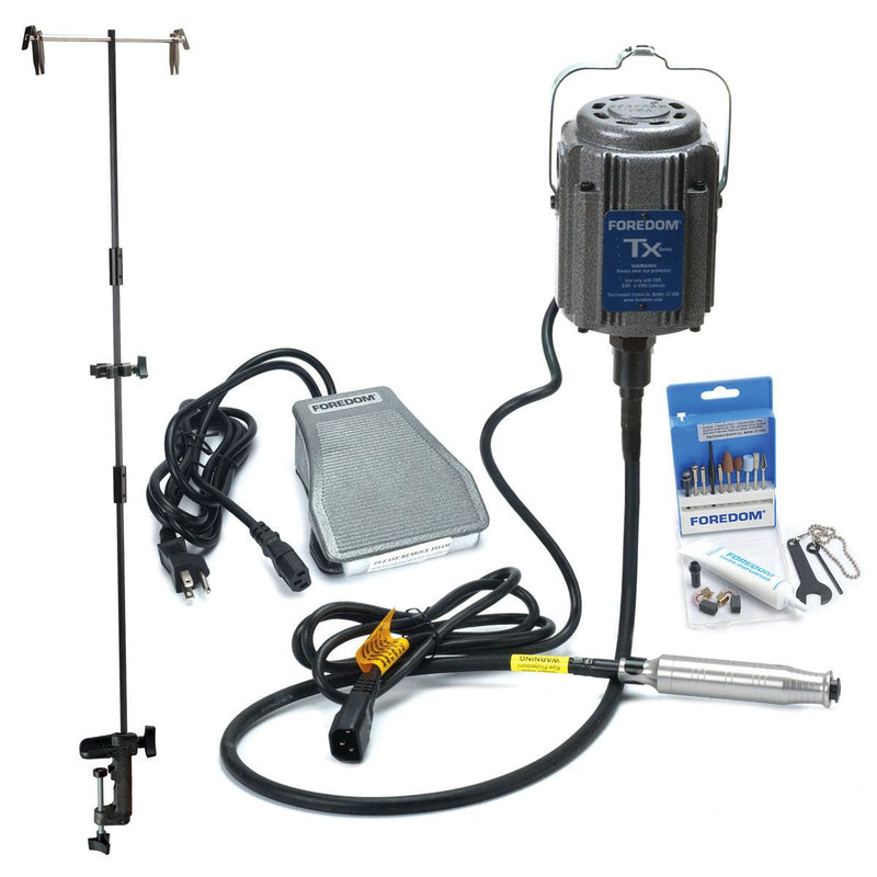 Foredom K.TXH440 Industrial Flex Shaft Kit with Hanger - Otto Frei