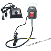 Foredom LX 230V flex shaft motor, Faro Quick Change duplex spring handpiece