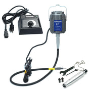 Foredom LX 115V flex shaft motor with C.EMX-1 table top dial control, and H.44T handpiece