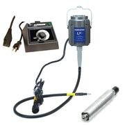 Foredom LX 115V flex shaft motor with C.EMXF-1 dual speed range dial control, and H.30 handpiece