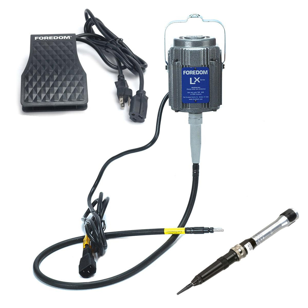 Foredom LX 115V Flex Shaft, C.TXR-1 Control, 15 Handpieces