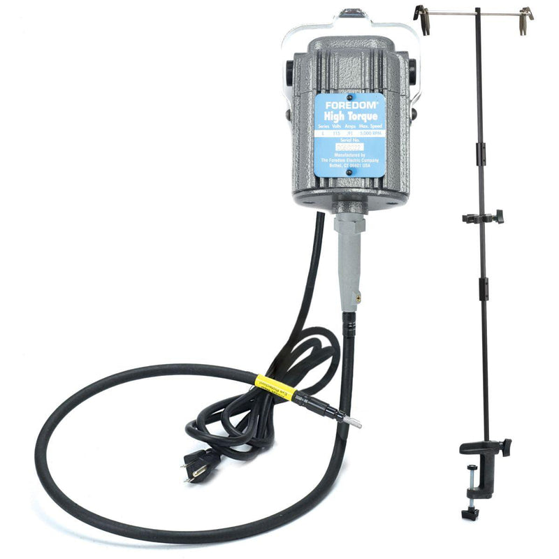 Foredom M.LX Motor Only with Shaft, Sheath & Hanger 110V - Otto Frei