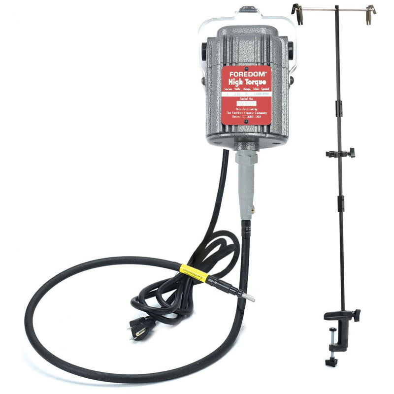 Foredom M.LX Motor Only with Shaft, Sheath & Hanger 230V - Otto Frei