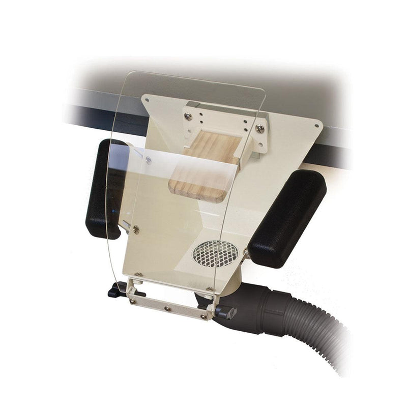 Foredom MADCH-6 Fishmouth with Shield, Arm Rest & Dovetail Bench Pin - Otto Frei