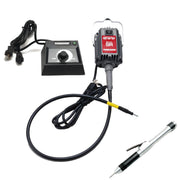 Foredom SR 230V flex shaft motor with C.EMH-2 table top dial control, and H.18 handpiece