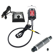 Foredom SR 230V flex shaft motor with C.EMH-2 table top dial control, and H.25 handpiece