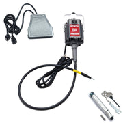 Foredom SR 230V flex shaft motor with C.SCH-2 cast iron foot control, and H.28 handpiece