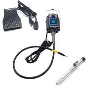 Foredom SR 115V flex shaft motor with C.FCT-1 foot control, and Faro Quick Change handpiece