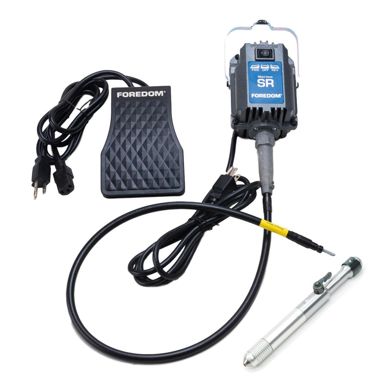 Foredom SR Flex Shaft Motor Kit with FTC & Handpiece Choice — Otto