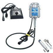 Foredom TX 115V flex shaft motor with C.EMX-1 table top dial control, and H.28 handpiece