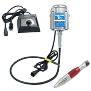 Foredom TX 115V flex shaft motor with C.EMX-1 table top dial control, and Technique Swiss handpiece
