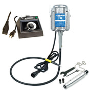 Foredom TX 115V flex shaft motor with C.EMXF-1 dual speed range dial control, and H.44T handpiece