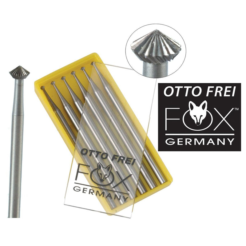 Fox Fig. 156C Hart 90 Degree Burs .90mm-3.70mm - Otto Frei