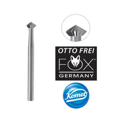 Fox-Komet H253B Carbide Hart 90 Degree Bur Kit-10 Pieces .90mm to 1.80mm - Otto Frei