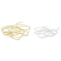 Filo francese - realizzato in Francia - colore argento o oro - Bianco / 0.90mm