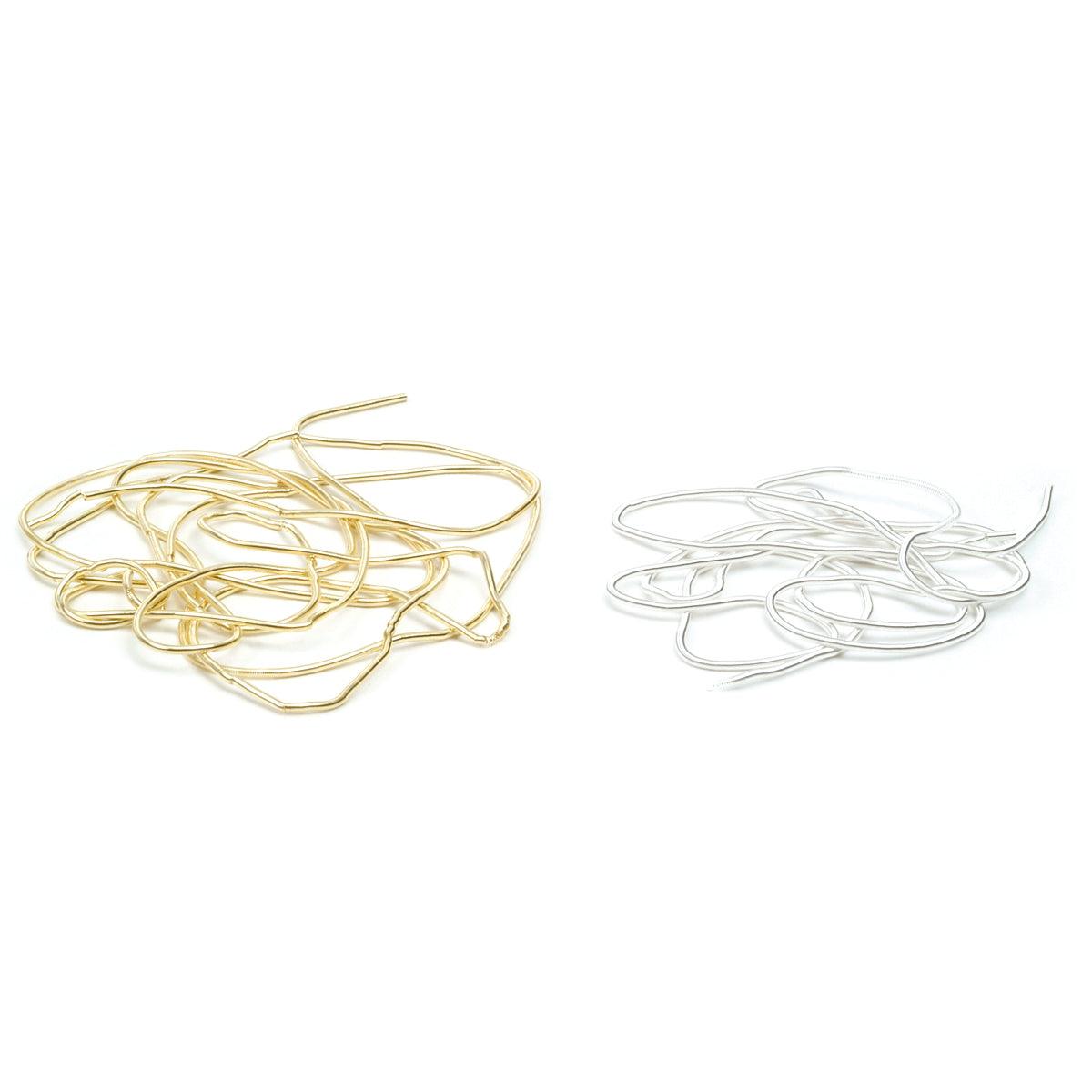French Wire 0.85mm Made in Japan | Silver & Gold Plated — Otto Frei