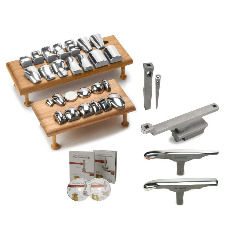 Fretz 100 Series Master Stake Set with Vise Mounted Stake Holder - Otto Frei