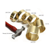 Fretz BT-3 Brass Tube Form- 2-1/4" x 1-1/2"  Bracelet Cuff - Otto Frei