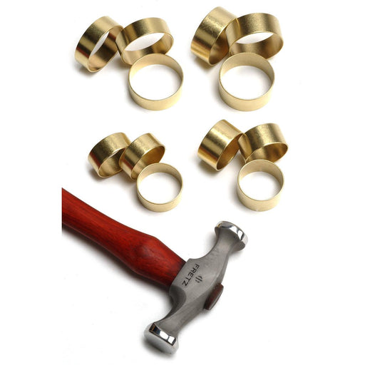 Fretz BT-7 Brass Tube Forms 1-1/4" x 1/2"- Pack of 3 - Otto Frei