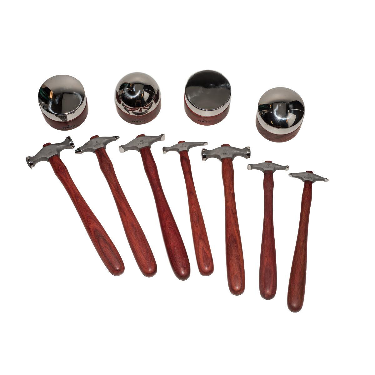 Fretz Hammer & Bench Anvil Set of 11 | Fretz — Otto Frei